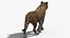 3d panther leopard cat animation