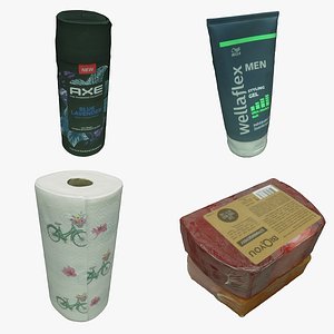 Cosmetics Collection 01 3D