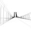 Ponte george washington, com, pedágio, nova iorque
