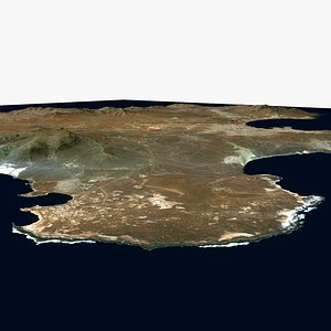 3D model Sao Vicente Island Republic of Cape Verde