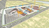 Construction Site of Underground Structures