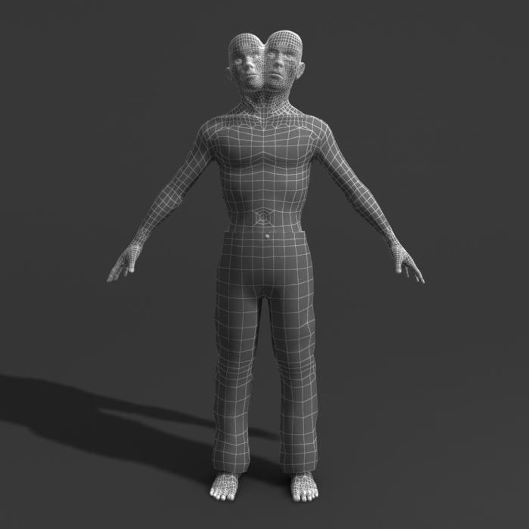 3d Rigged Character