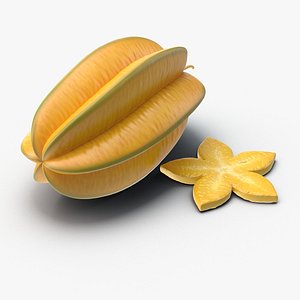 star fruit 3d model