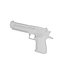 Low Poly Desert Eagle