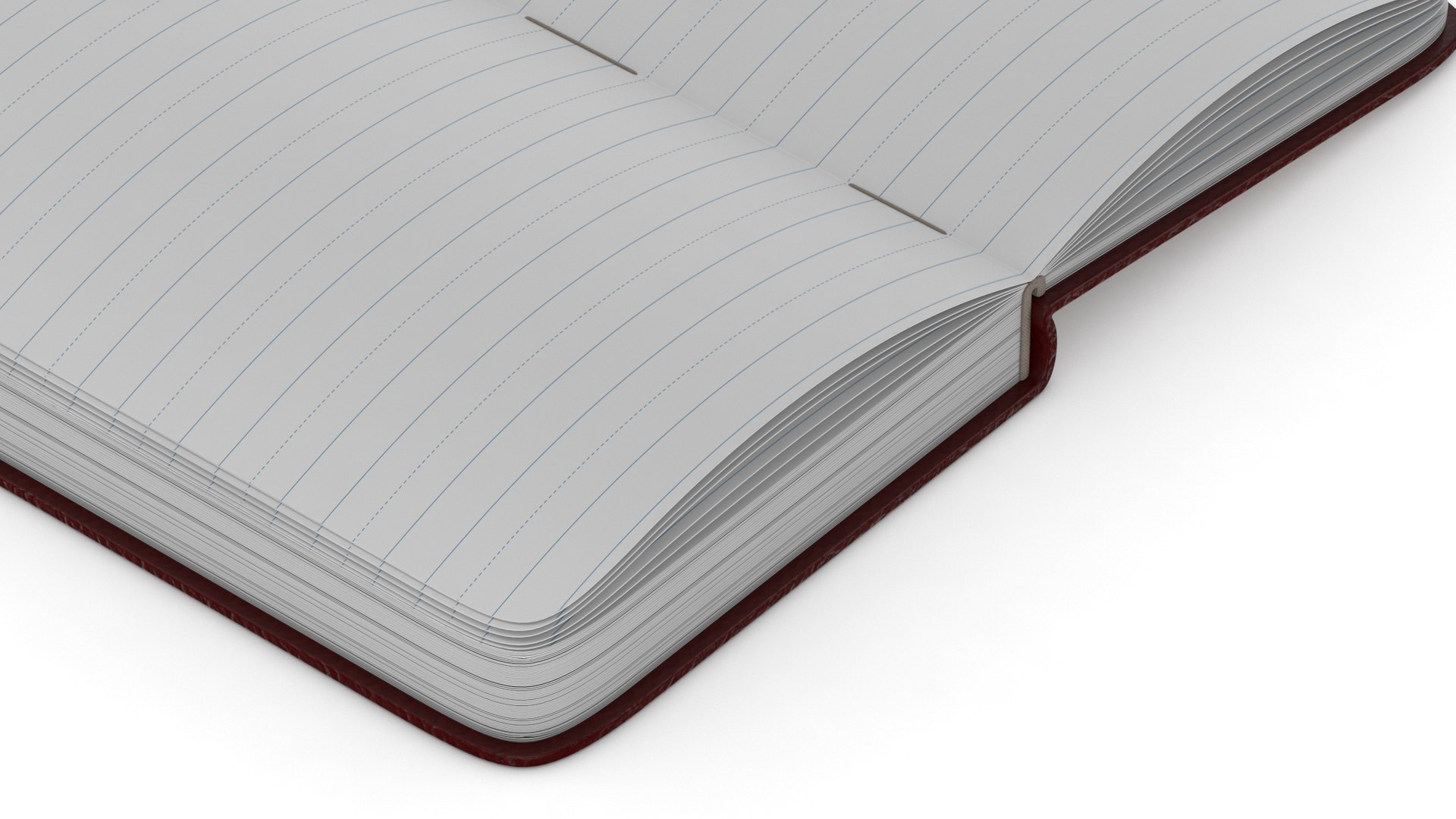 Open Note Realistic 3D Model - TurboSquid 1555701