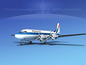 3d dc-4 united airlines