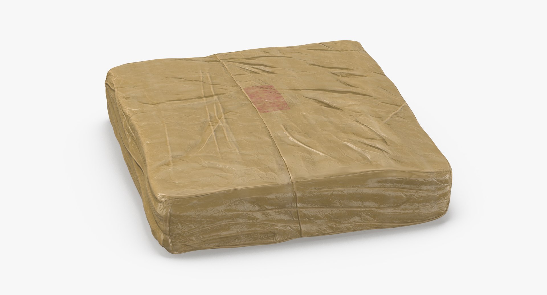 Large Wrapped Drug Brick Model TurboSquid 1149811