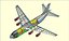 Antonov An-124, modèle d'assemblage solide pour aéronef