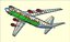 Antonov An-124, modèle d'assemblage solide pour aéronef