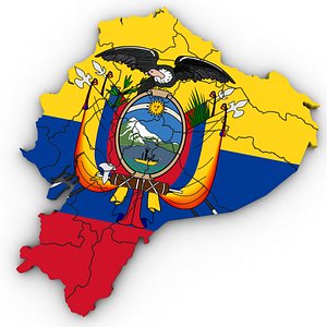 Political Map of Ecuador