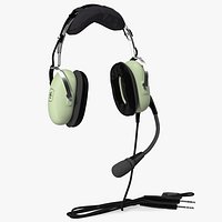 David Clark Aviation Headset Hanging