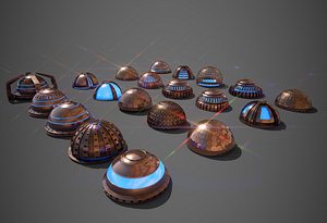 3D Sci Fi Dome