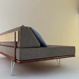 case study day bed 3d model