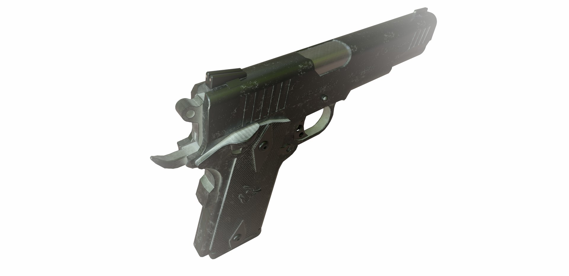 3D Taurus PT1911 model - TurboSquid 2053017