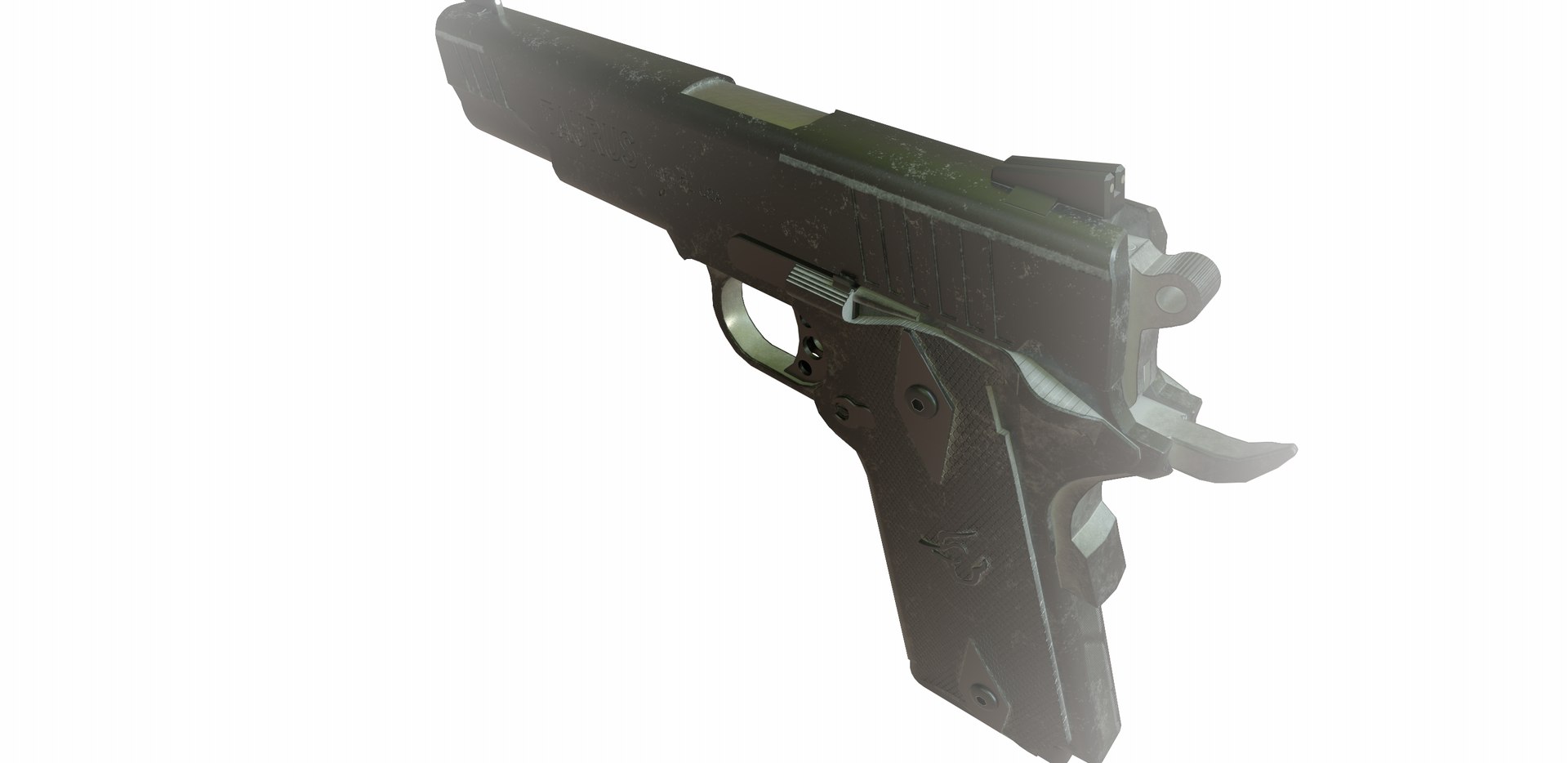3D Taurus PT1911 model - TurboSquid 2053017