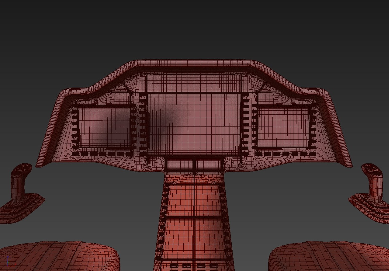3D Aircraft Control Panel Pilot - TurboSquid 1643446
