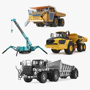 Heavy Construction Machinery Collection 2