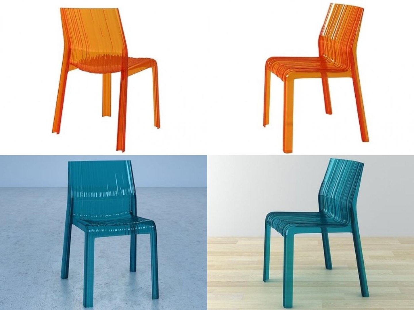 Frilly Kartell Model TurboSquid 1183371