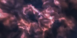 VR 360 dark clouds environment - HDRI Panoramic Sky v21b 3D