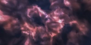 VR 360 dark clouds environment - HDRI Panoramic Sky v21b