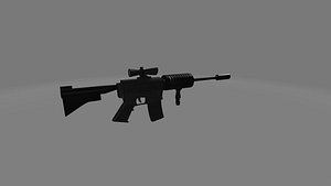 3D Rifle M4A