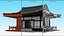 Japan Traditional House Dark