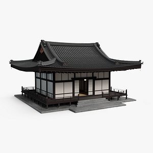 Japan Traditional House Dark