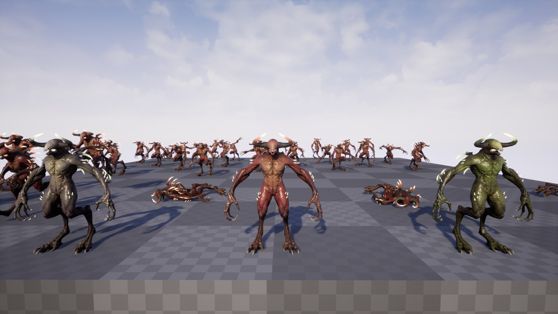 Faceless Demon 2 Model - TurboSquid 2093215