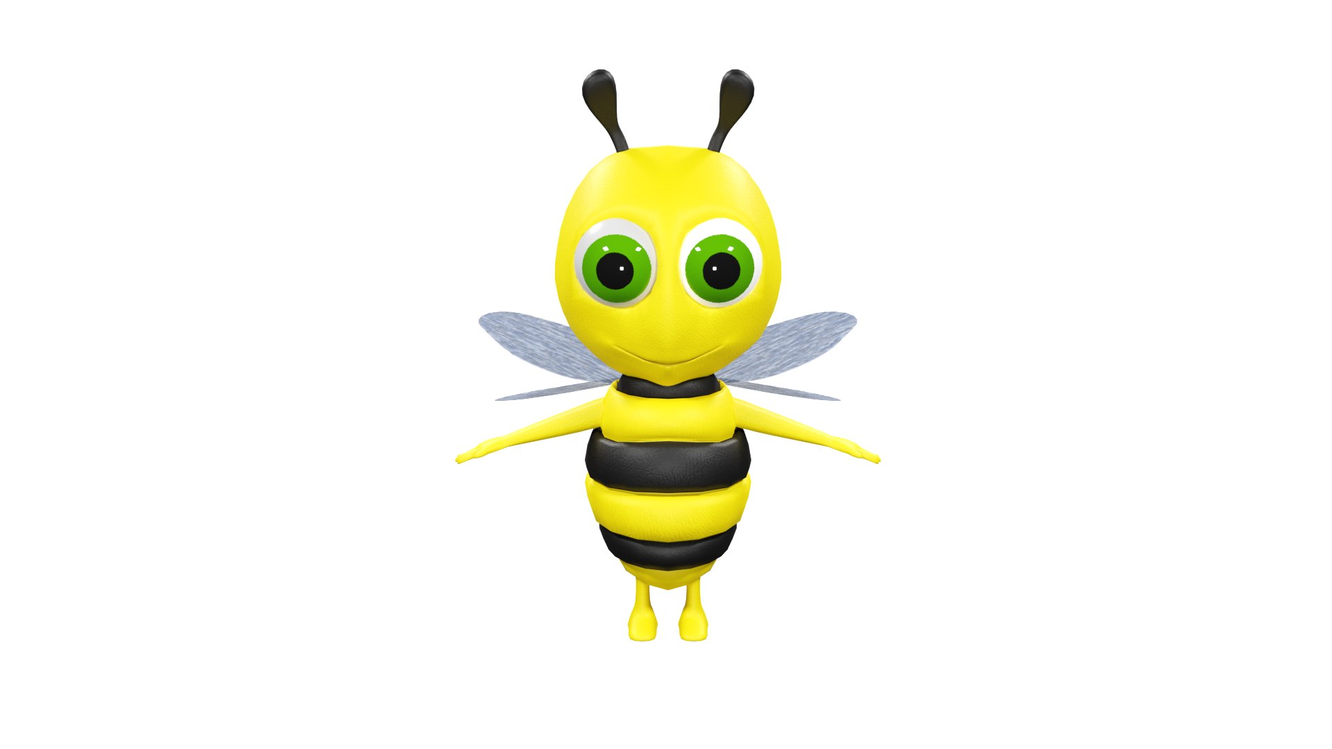 Bee 3D Model - TurboSquid 2049948