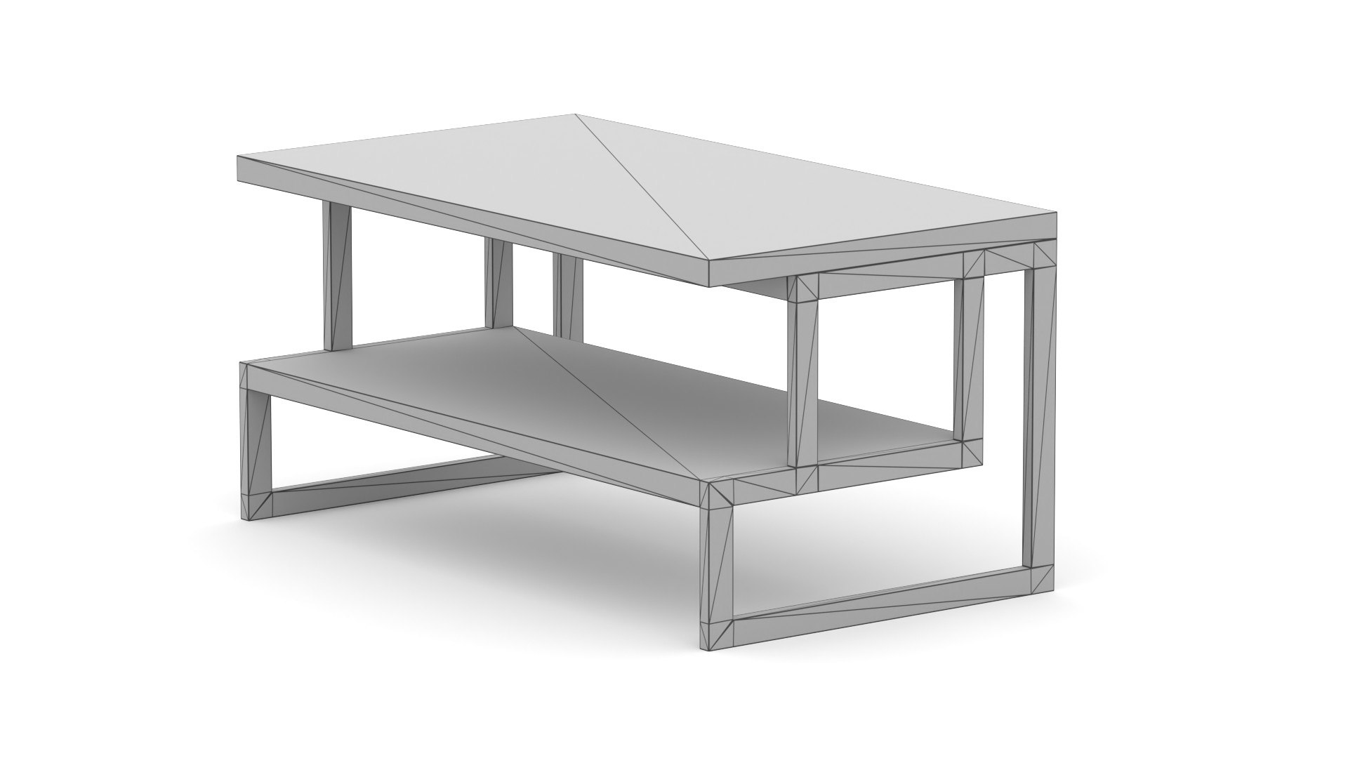 Loft Table 3D Model - TurboSquid 2135429