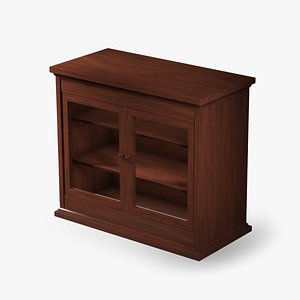 Wooden cupboard 3D model