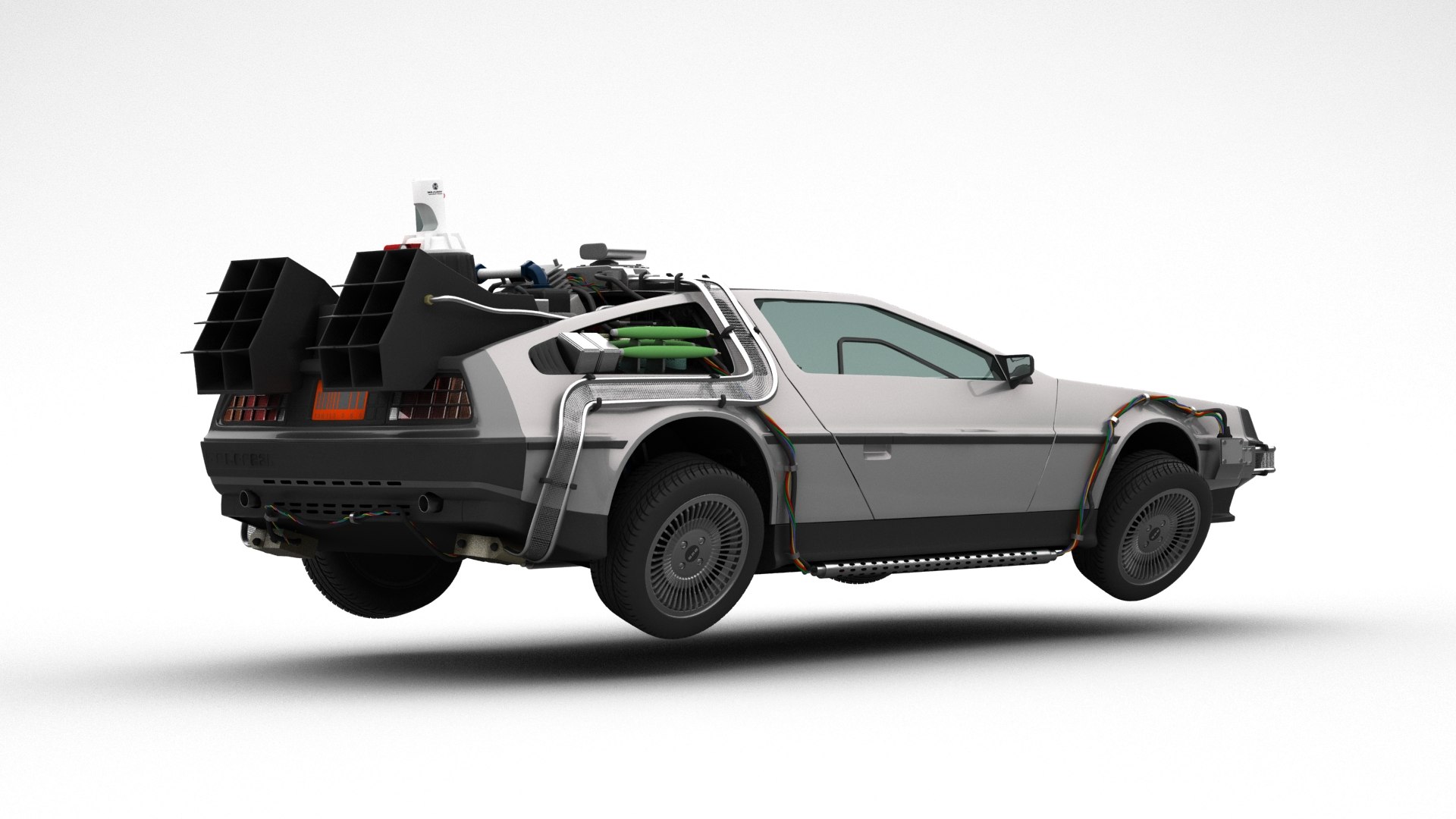 3D Model Delorean Time Machine Episode 2 - TurboSquid 2011669