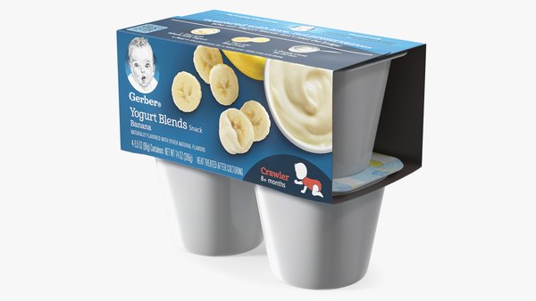 Gerber store banana yogurt