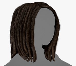 Male Hair Cards Style 10 - Dreadlocks 3