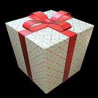 Realistic Gift Box Series 3 with 4K PBR Textures