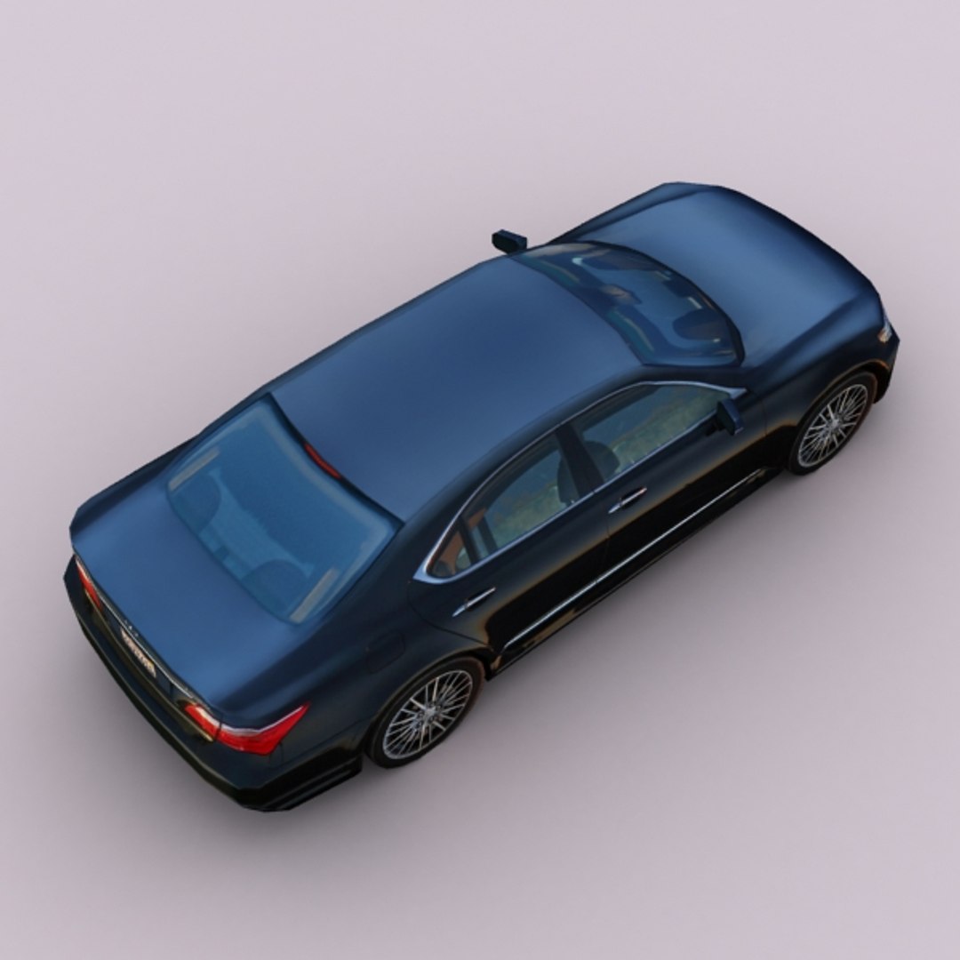 3d Model 2010 Lexus Ls 460