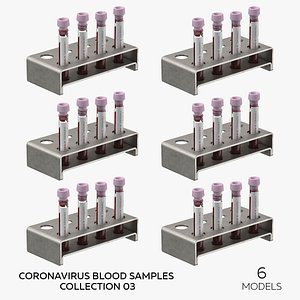 Coronavirus Blood Samples Collection 03 - 6 models