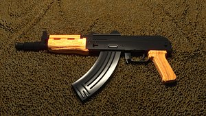 AK-47 Micro Pistol 3D