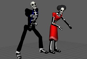calaveritas obj