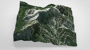 Gesause National Park Hochtorgruppe Austria 3D model
