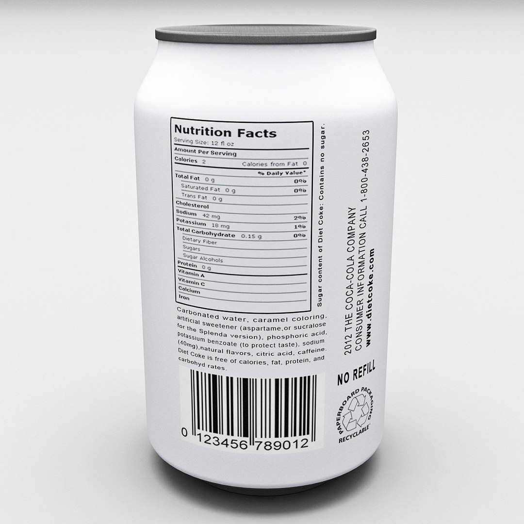 3d diet dr pepper