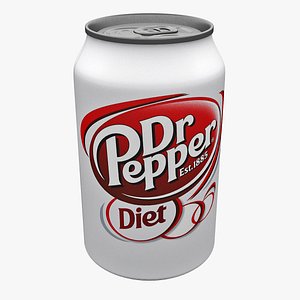 Diet Dr Pepper Can