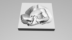 3D Self Made Man model