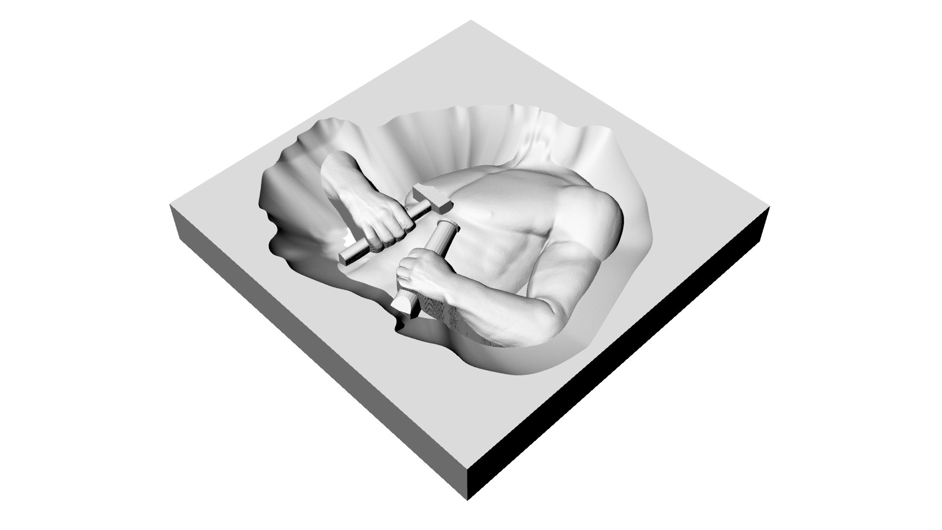3D Self Made Man Model - TurboSquid 1942312