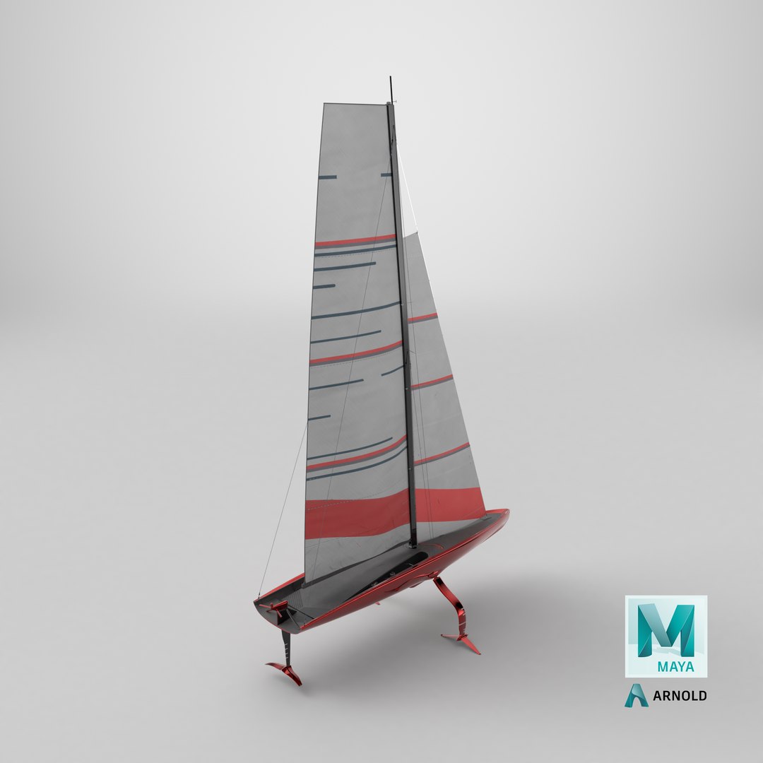 AC75 Hydrofoil Racing Yacht Red White model https://p.turbosquid.com/ts-thumb/FA/2Bg50Y/ql/stemcell_maya_arnold_render/png/1775575893/1920x1080/fit_q87/40b002c5ceea16176d0fee49b07fa04b2d727294/stemcell_maya_arnold_render.jpg