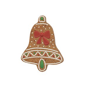 3D model gingerbread cookie ginger