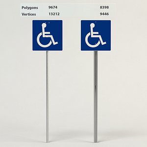 Handicapped Accessible signs