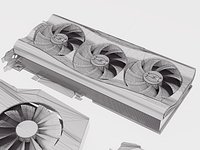 Graphics Cards GPU Collection Pack 3D
