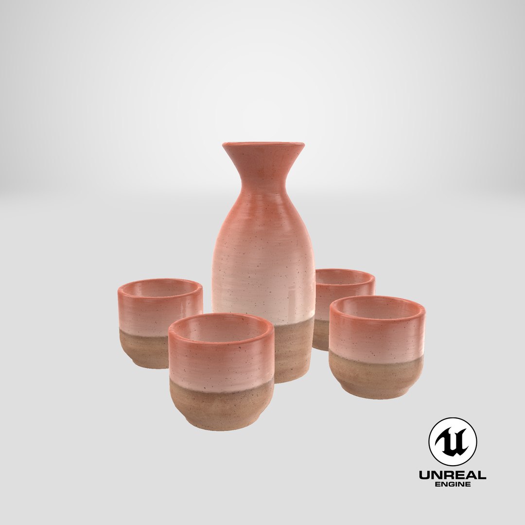 sake set 3D https://p.turbosquid.com/ts-thumb/FA/5rPKHg/GxgiOn6z/stemcell_unreal_render/jpg/1528905433/1920x1080/fit_q87/efcff65343f2c089bbf973f1063b3b5f44795934/stemcell_unreal_render.jpg