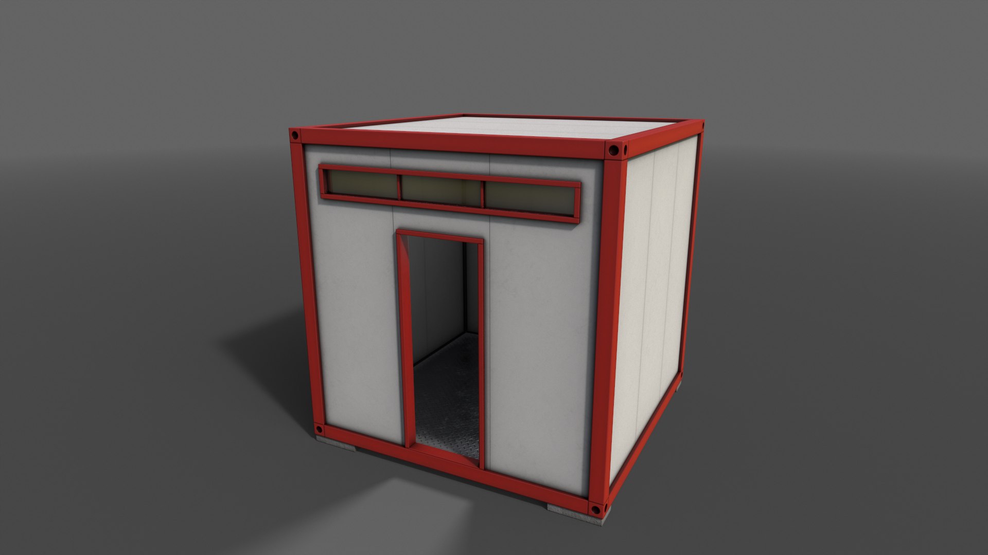 PBR Container House AB V2 3D Model - TurboSquid 2060012